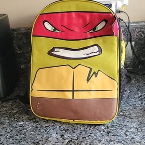 Ninja turtle Rafael bookbag.